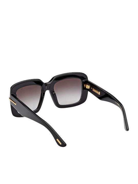 Tom Ford Icon Collection Ανδρικά Γυαλιά Ηλίου με Μαύρο Σκελετό και Μαύρο Ντεγκραντέ Φακό TF1330 01B