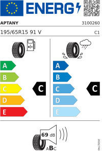 Aptany Runflat 195/65R15 91VV Θερινό Λάστιχο Αυτοκινήτου