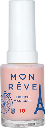 Mon Reve French Manicure Sheer Βερνίκι Νυχιών για Γαλλικό Μανικιούρ 10 Powder Sheer 13ml