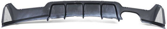 Rear Bumper Diffuser Bmw 4 F32 Coupe F33 Cabrio F36 Gran Coupe 13-21 M-tech Black Matte 1 Double Exhaust Hole Left Abs Plastic 1 Piece