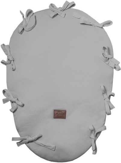 Beboulino Baby Pillow Nest White Grey 53x75cm