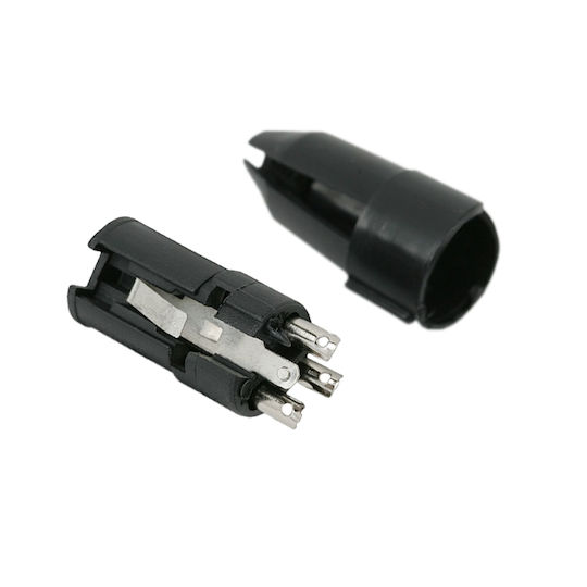Set 2 Conectori XLR Feminin 3 pini Metal Protecție Anti-Îndoire Cablu Audio