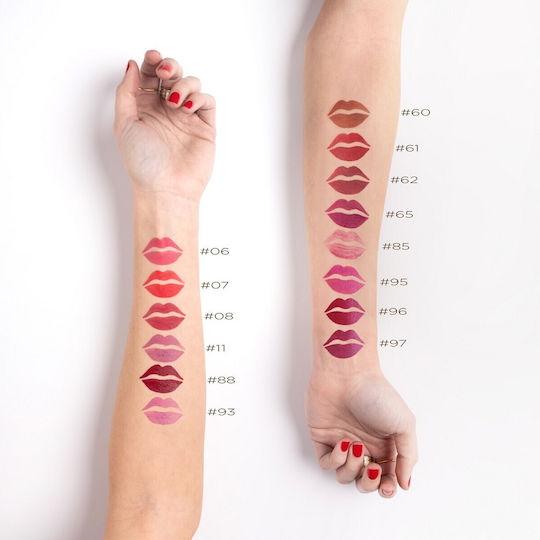Seventeen All Day Lip Color & Top Gloss Υγρό Κραγιόν Metallic 05 Habiscus 10ml