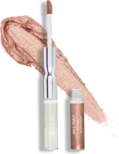 Seventeen All Day Lip Color Υγρό Κραγιόν Metallic 87 6ml