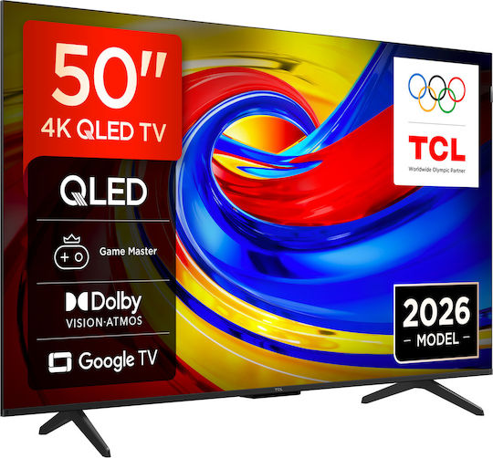 TCL Смарт Телевизор 50" 4K UHD QLED P7L HDR (2026) 50P7L