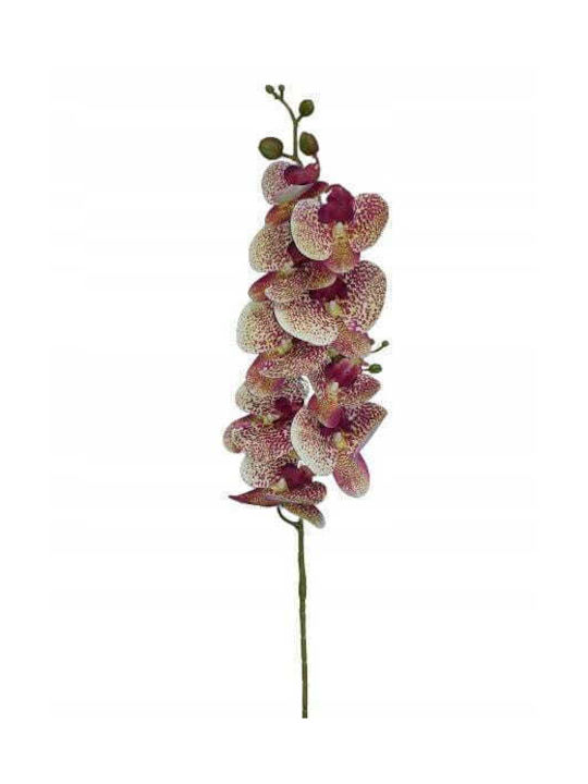 Artificial Orchid Flower Decorative Branch 100 Cm