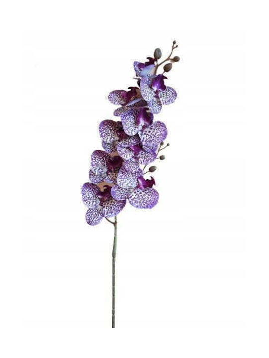 Artificial Orchid Flower Decorative Branch 100 Cm
