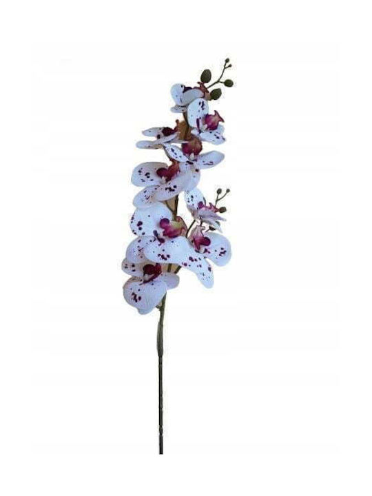 Artificial Orchid Flower Decorative Branch 100 Cm
