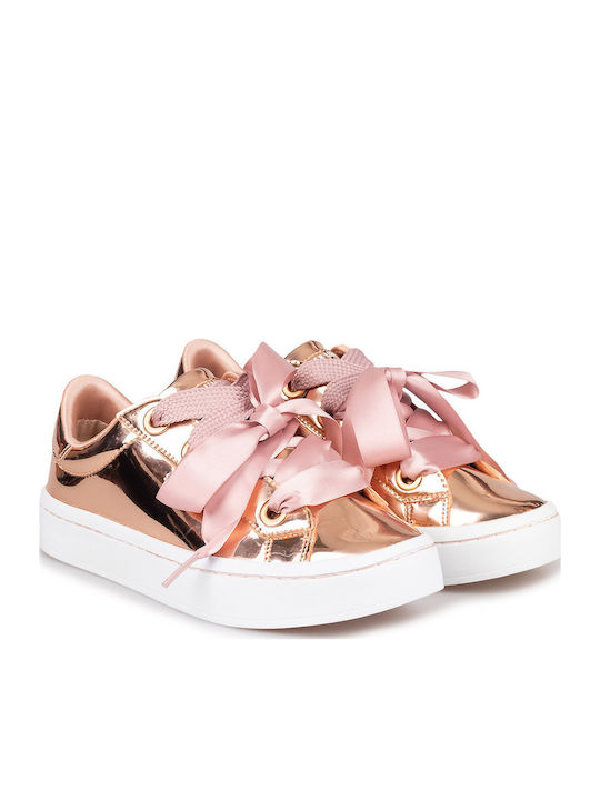 Skechers Liquid Bling Women's Sneakers Rose Gold