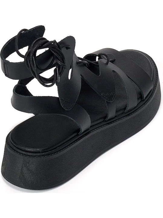 Women's Flat Sandals Black