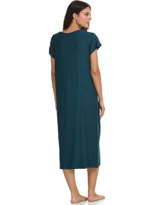 Summer Midi Dress Petrol P260