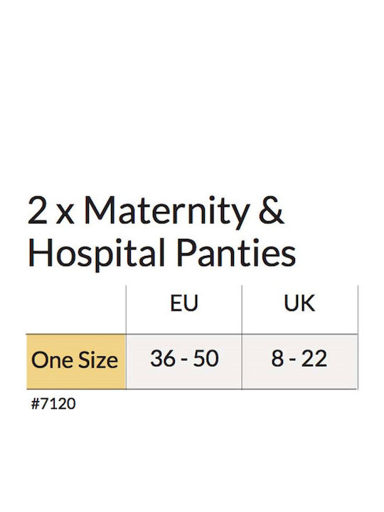 Cariwell Deluxe Black Maternity Brief