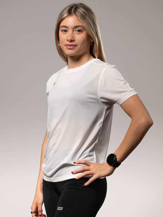 Technical Athletic T-Shirt Raw White