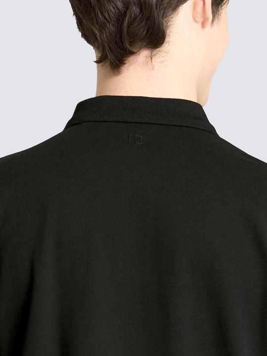 Bluza Polo Basic Neagră
