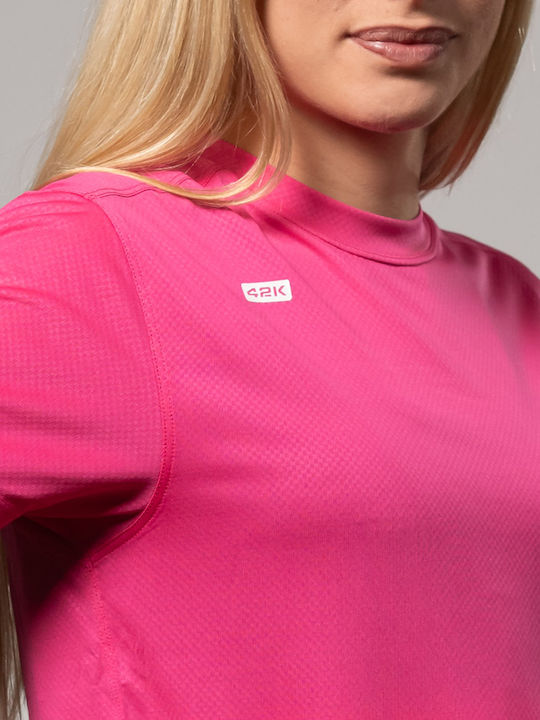 Technical Αθλητικό T-shirt Raw Pink