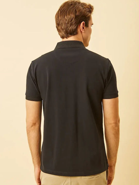 Polo Herrenbluse Blau