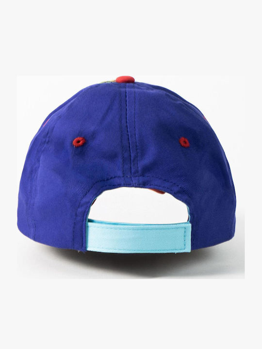 Cerda Kinderhut Jockey Stoff Avengers Blau