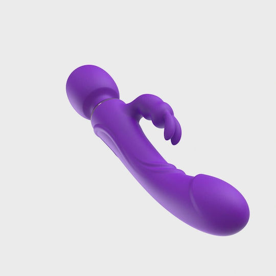 Mokko Toys Massage Vibrator with Remote Control Purple