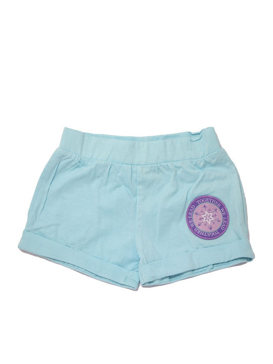 Kinderbekleidungssets mit Shorts Sommer 2Stücke Weiß/Hellblau Frozen