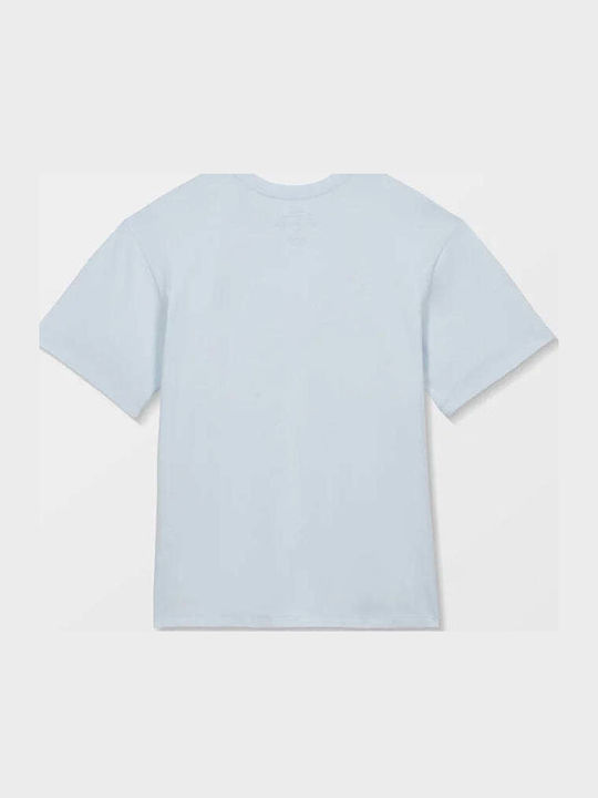 Kids T-shirt Light Blue Acid Ben Sanair 1