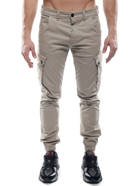 Cover Cargo Trousers in Relaxed Fit Tan