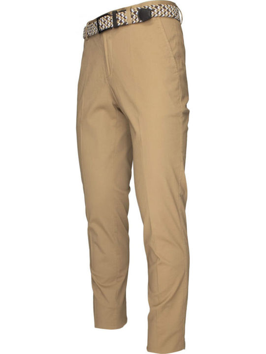Freeman Clothing Παντελόνι Chino Καμελ