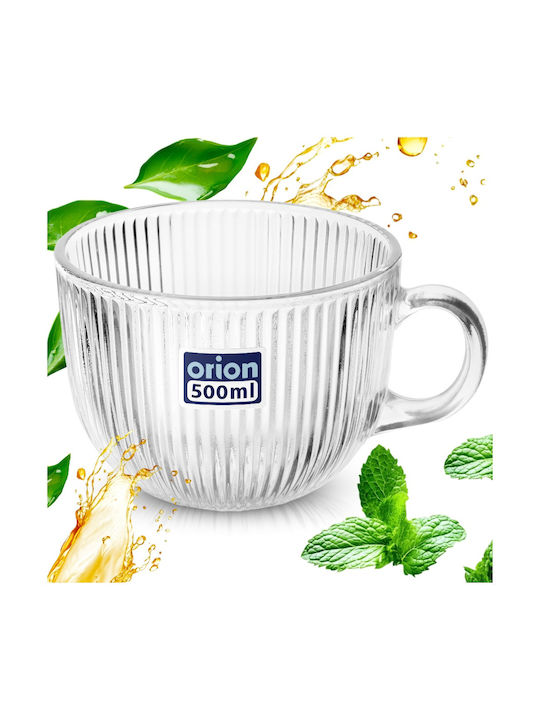 Orion Κούπα Γυάλινη Διάφανη 500ml