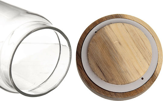 Orion Vază Pentru Cafea / Paste Cu Capac Sticlă Maro 730ml