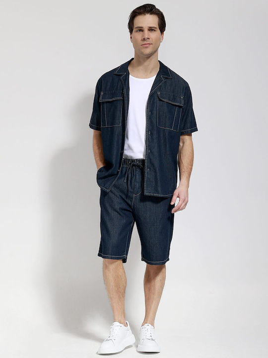 Ανδρική Βερμούδα Τζιν Blue Jean