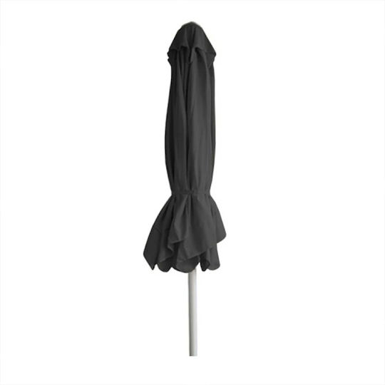 Umbrelă din aluminiu cu rezistență la vânt gri Umbrelă din aluminiu cu rezistență la vânt gri