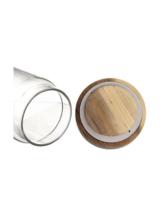 Orion Glass Coffee and Pasta Jar with Lid Brown 500ml 1 Piece