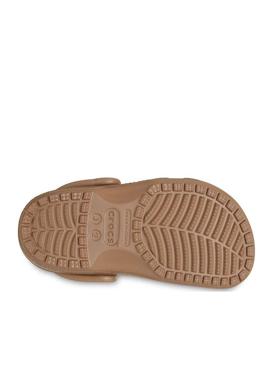 Kids' Classic Kids Anatomic Beach Clogs Brown