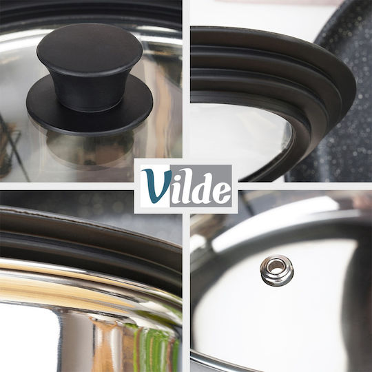 Vilde Glas-Kochgeschirrdeckel für Topf 28cm