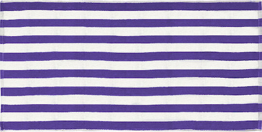 San Lorentzo Cotton Purple Beach Towel 75x150cm