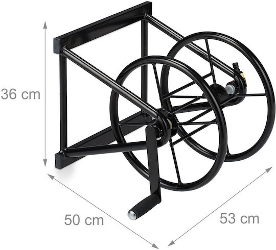 Relaxdays Garden Hose Reel Without Hose