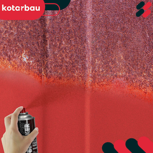Red Ral3000 Anti-corrosion Metal Spray Paint 400 Ml