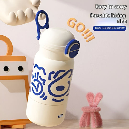 Techsuit Μπουκάλι Θερμός Ανοξείδωτο 520ml Μαύρο