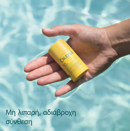 Caudalie Vinosun Protect Αδιάβροχο Αντηλιακό Stick Προσώπου & Σώματος SPF50 15gr