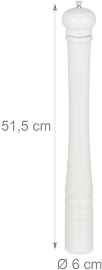 Relaxdays Rasnita Sare Manuală din Lemn 6cm