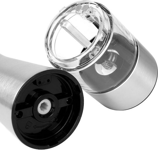 Orion Elektrische Salz- und Pfeffermühlen-Inox in Grau Farbe 21,5cm 2 Stück