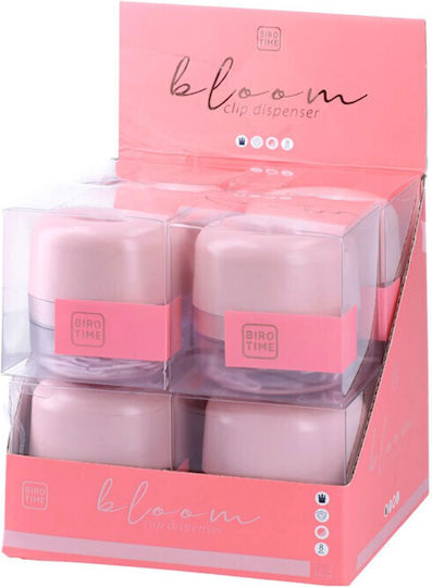 Büroklammern Hülle Biro Time Bloom Rosa