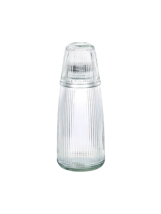 Excellent Houseware Kanne Serviersing Glas 1000ml 2 Stück