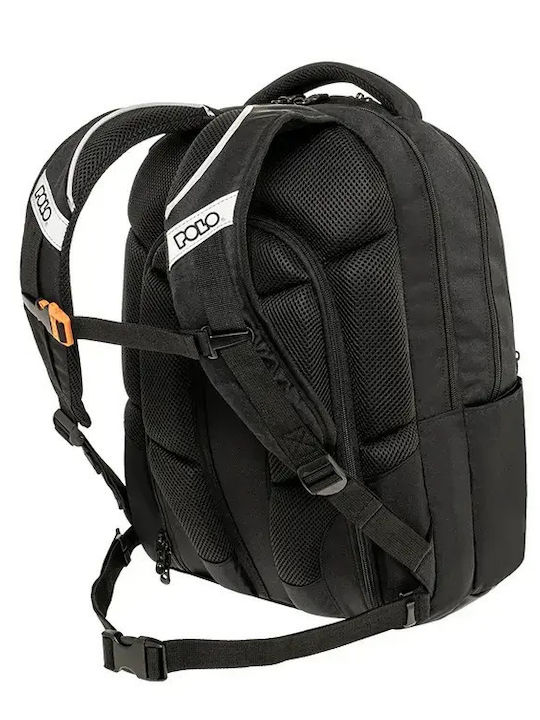 Polo Wonder School Backpack For Elementary With Water Bottle Holder Black 26L 31 X 24 X 45cm 2026