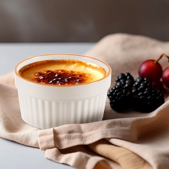Orion Round Heat-Resistant Cookware for Souffle Ceramic 9x5cm