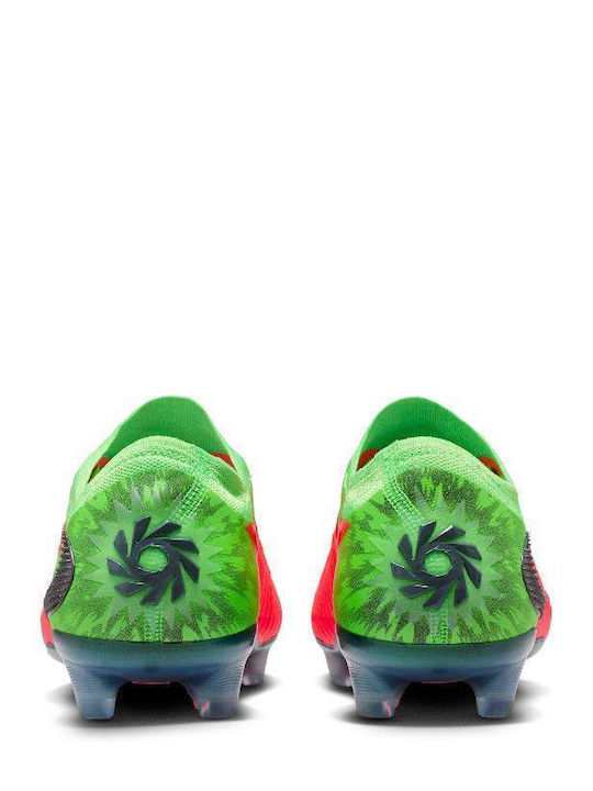 Nike Phantom 6 Low Elite Erling Haaland Football Shoes with Cleats FG Orange