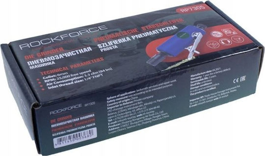 Rockforce Πνευματικός Ευθύς Λειαντήρας