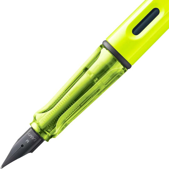Lamy Safari Fountain Pen Fine Black Plastic with Black Ink