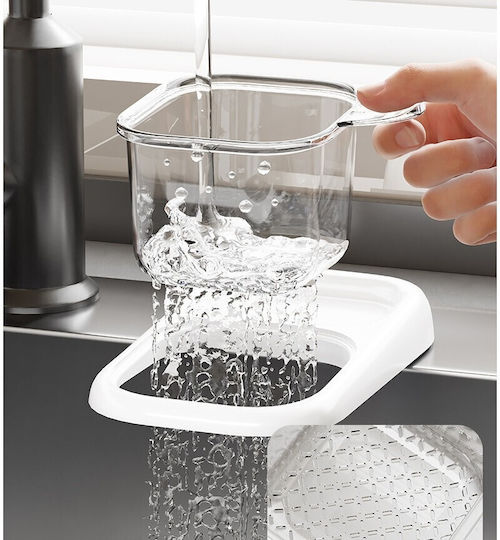 Alista Home Suport Pentru Burete Din Plastic Alb 22x13x8.5cm