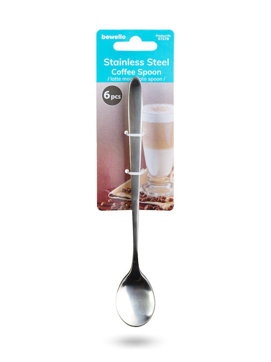 Alista Home Set Linguri Cafea / Ceai Inox Maro 18.6cm 6 Bucăți