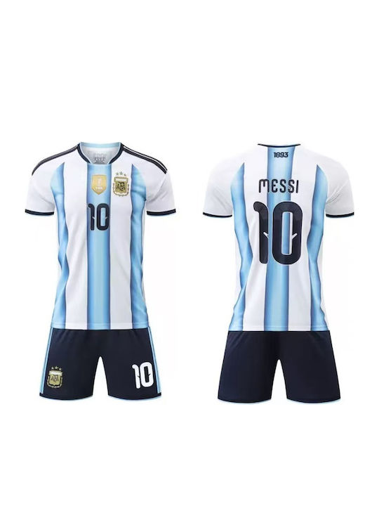 King Ανδρικο Σετ Ποδοσφαίρου Messi Mundial 2026 Εθνική Αργεντινή Home